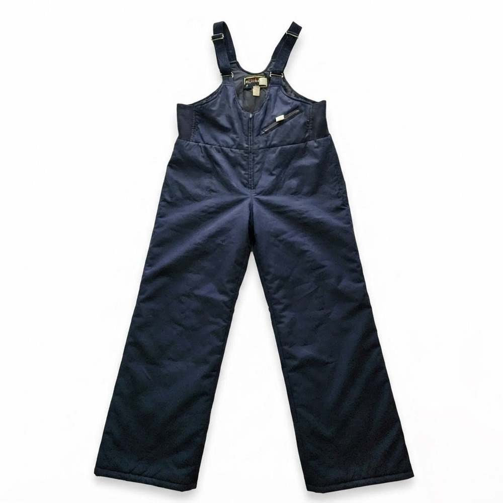 Snowpants Snow Bib Mens 40 Big and Tall Insulated Winter Ski Pants Sport Blue